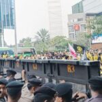 Aksi ilustrasi mahasiswa memyampaikan aspirasi karena pemerintah banyak berkilah dengan komunikasi tidak simpatik dan empatik sumber antaranews Com